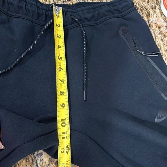 Nike Black Cotton Blend Drawstring Waist Joggers With Pockets Size M - Picture 8 of 8